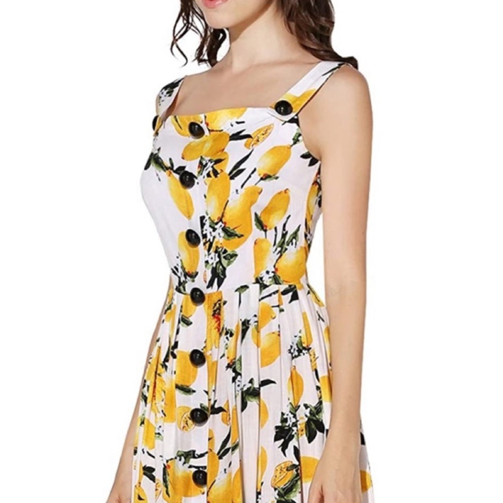 Amazon Lemon Dress size M